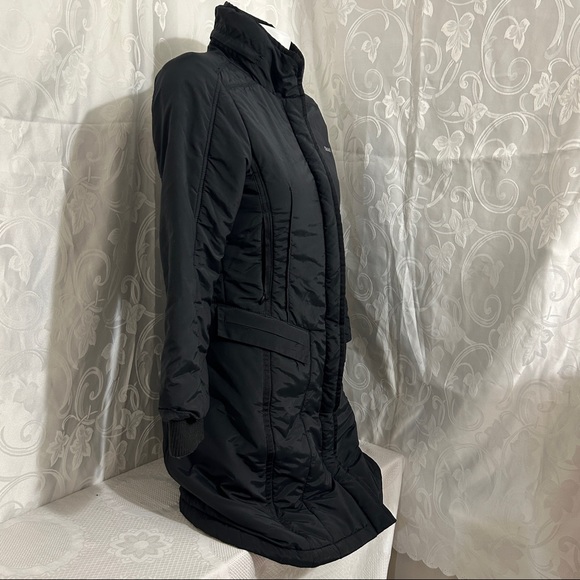 DKNY Black Waterproof Classic Parka Winter Jacket - Picture 7 of 10